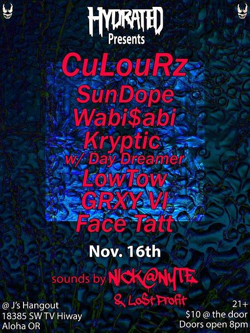 Wabi$abi: Live at J's Hangout 11/16/2019